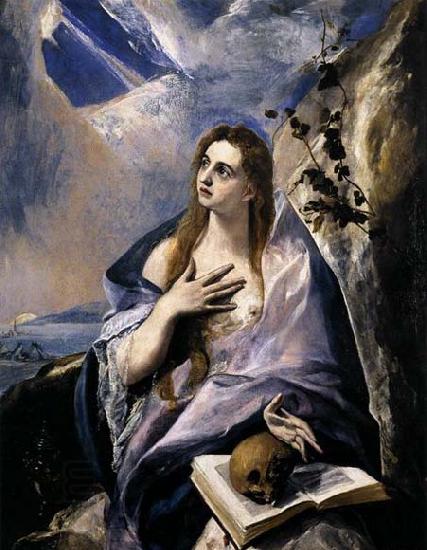 GRECO, El Mary Magdalen in Penitence oil painting picture